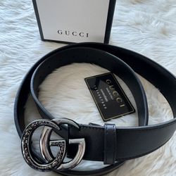 Cinturón Negro Gucci