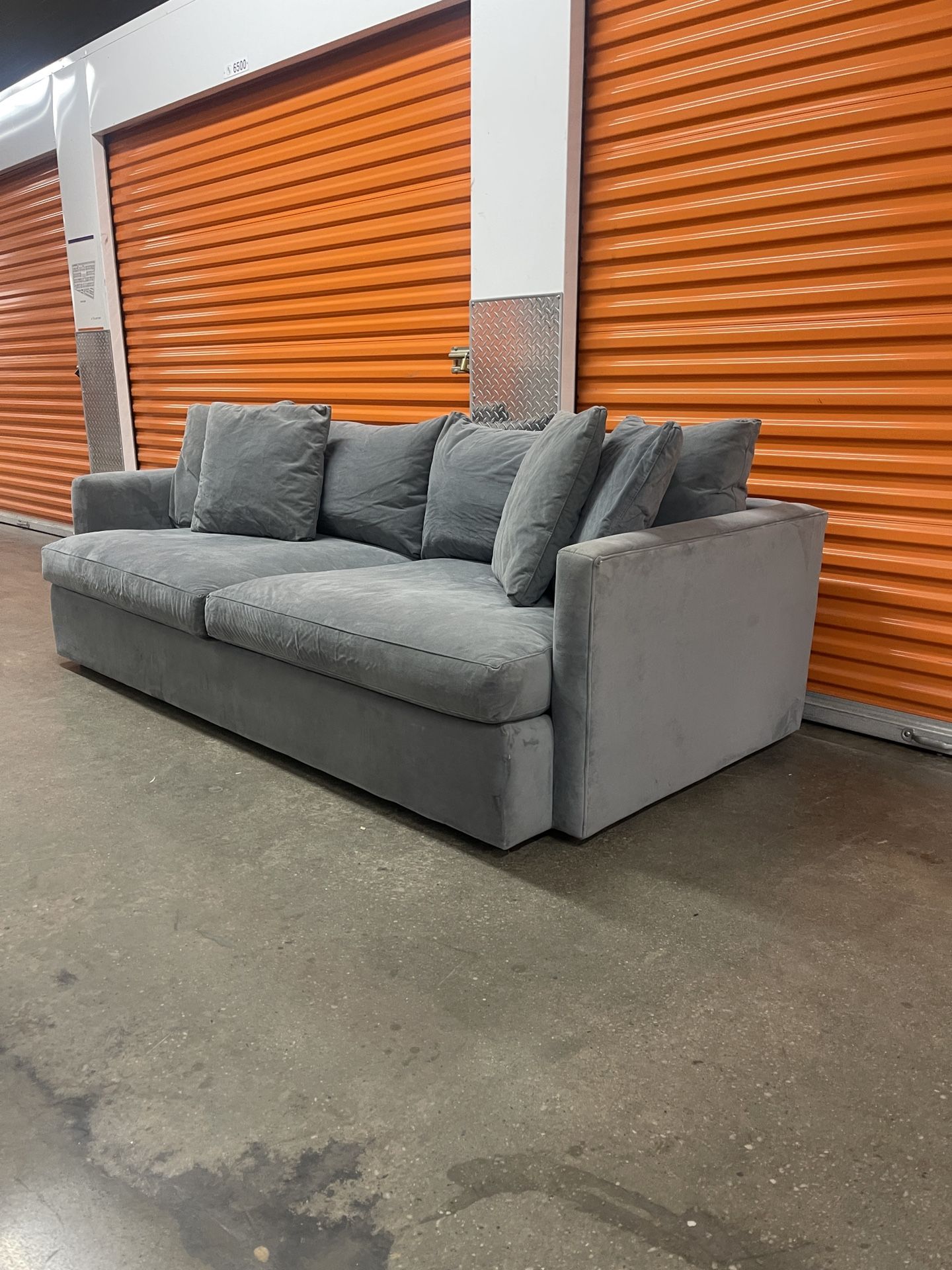 Crate & Barrel 93” Lounge II Sofa Couch | FREE DELIVERY | NYC 🚛