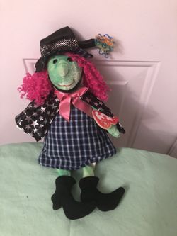TY Beanie Babies Collection. Scary Witch