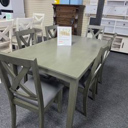 Dining Table Set with 6 Chairs 🚚WE DELIVER🚚
