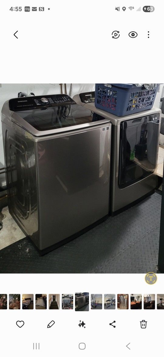 Samsung Washer And Dryer
