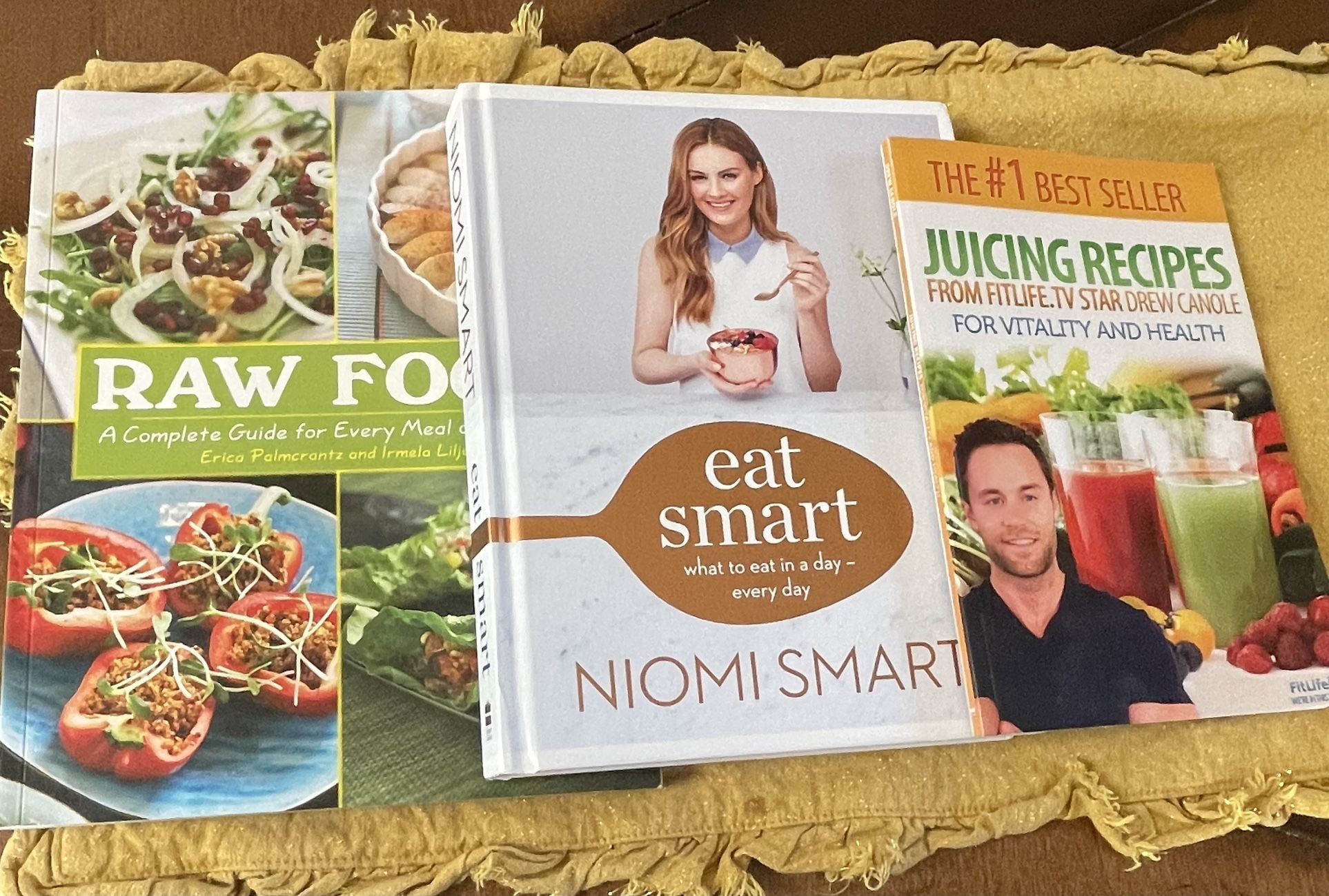 Eat smart, Juicing , Raw food Recipe Books