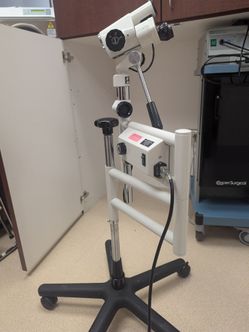 Used colposcope with stand