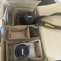 Nikon D3500 Camera With Lenses