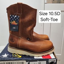 Thorogood Soft Toe Work Boots Size 10.5 