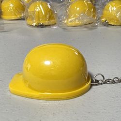 Bottle Openers -  Construction Hat Keychains  (NEW)