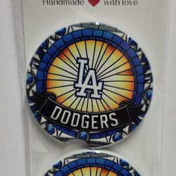 Los Angeles Dodgers Car Coasters