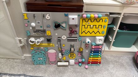 EasyBusy Kids Busy Board Activity Toy