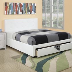 New Queen Size Bed With New Mattress Included 