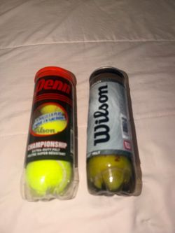 Penn Championship & Wilson Tennis Ball Cans