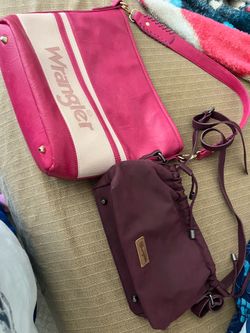 Both wrangler purse for $15. Will negotiate price.