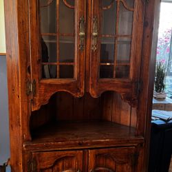 Corner Sideboard For Dining Room  With Sidebar And Secretary Desk