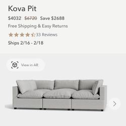 MY FAVORITE COUCH Has To Go WAS $6720 Selling For $4000