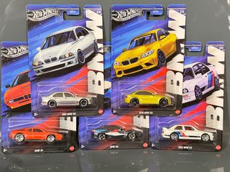 Hotwheels BMW silver series $ 30 full set