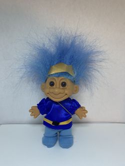 rare vintage royal prince russ berrie troll