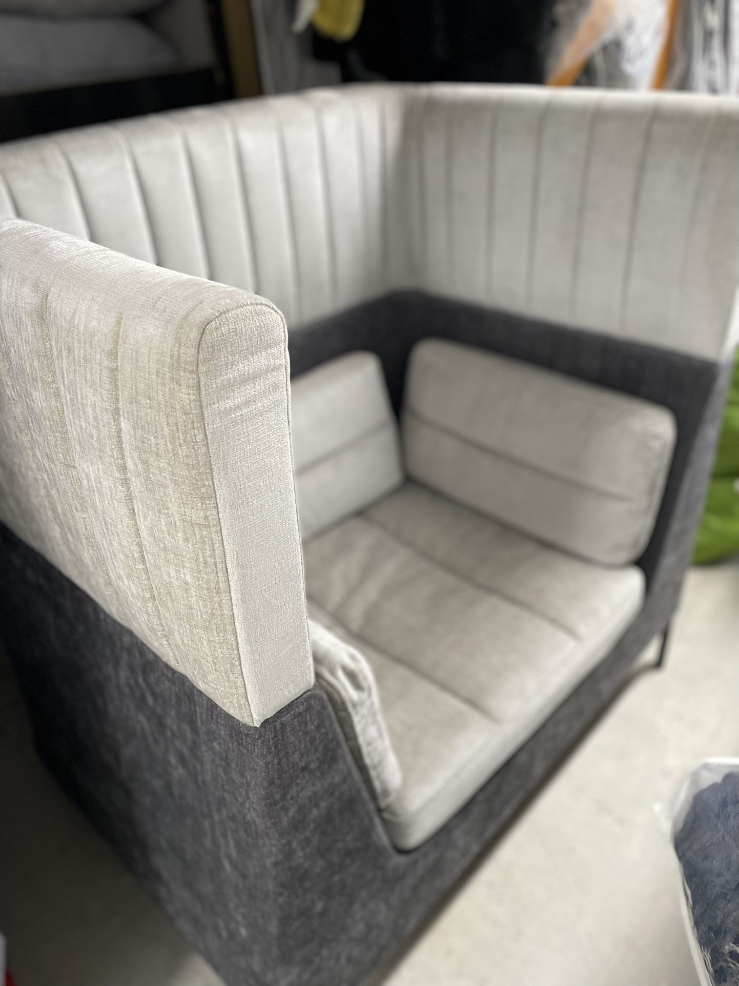 High Back Chairs (Two)