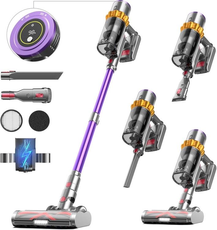 Lirios Q5 Pro Cordless Vacuum Cleaner 550W / 45Kpa / 70 Min/W