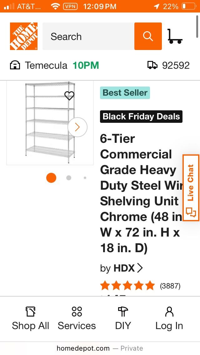 Metal Racks / Garage Shelving 