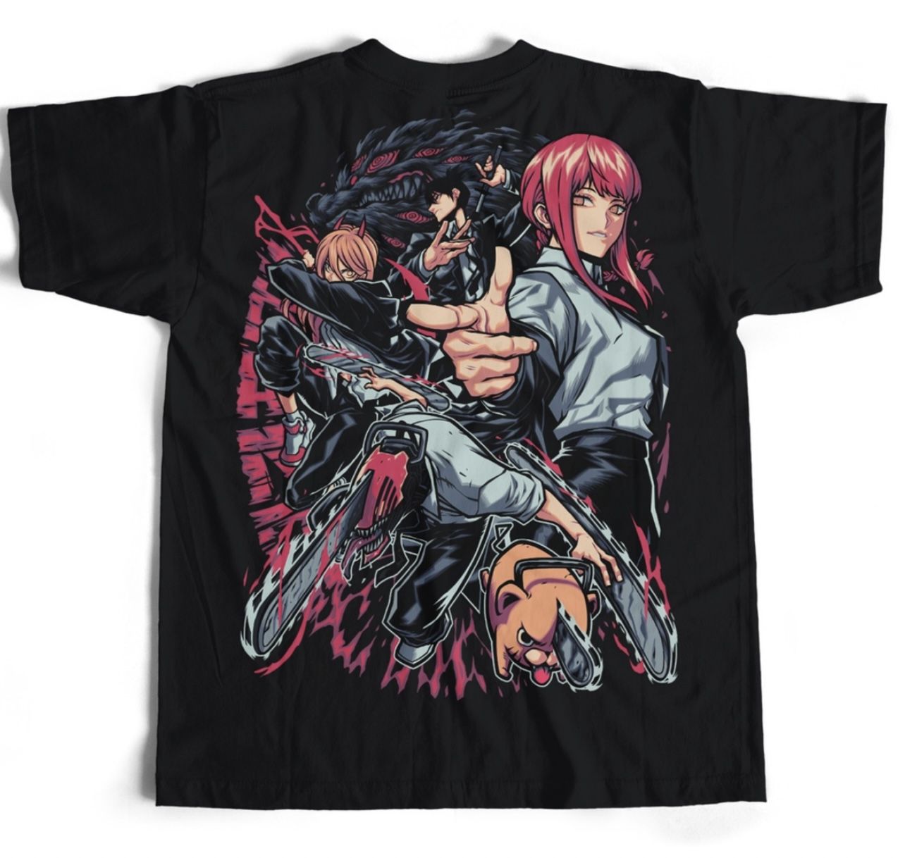 Chainsaw Man shirt Sz L (Fits Like a M)