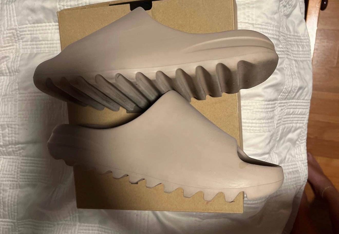 Yeezy slides bone