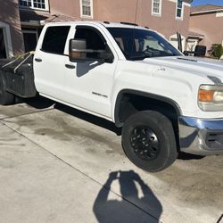 2015 GMC 3500 Dually And 3 Car Hualer 