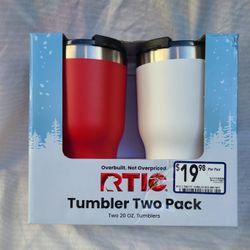 RTIC Tumbler 2pack 20oz Drinkware 
