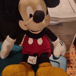 Vintage Corduroy Mickey Mouse