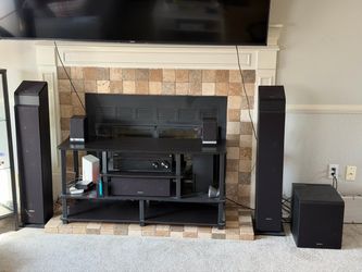Sony 7.1 / 5.1.2 Surround Sound Home Theater Speaker System with AV Receiver & Subwoofer