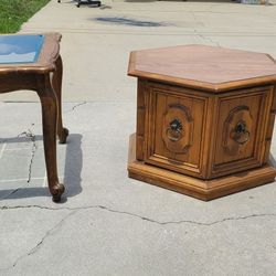 Wood End Tables