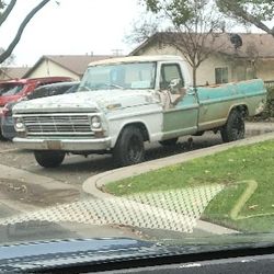 LOOKING  FOR A TRADE NEED A VAN THA OLDER THA BETTER  OR CASH 1967 FORD F150  V8 WAS 