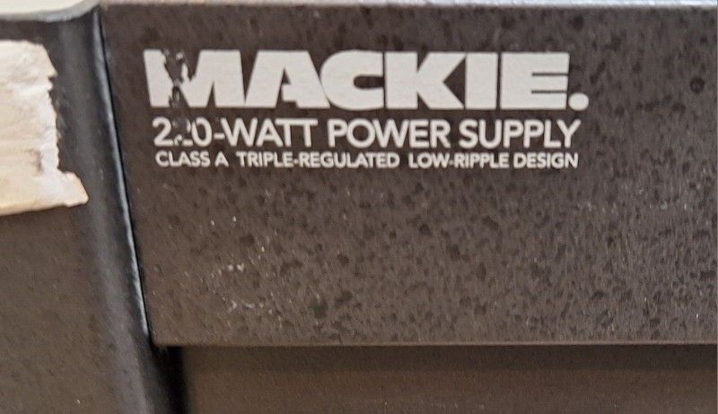 MACKIE 220 WATT POWER SUPPLY