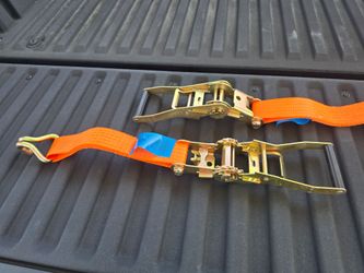 Heavy-Duty Ratchet Straps – $20 Each