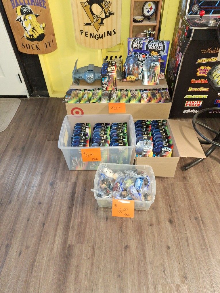 Star Wars Collectibles. $2 And Up