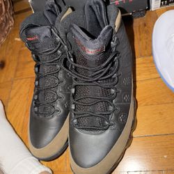 Air Jordan 9s Olive