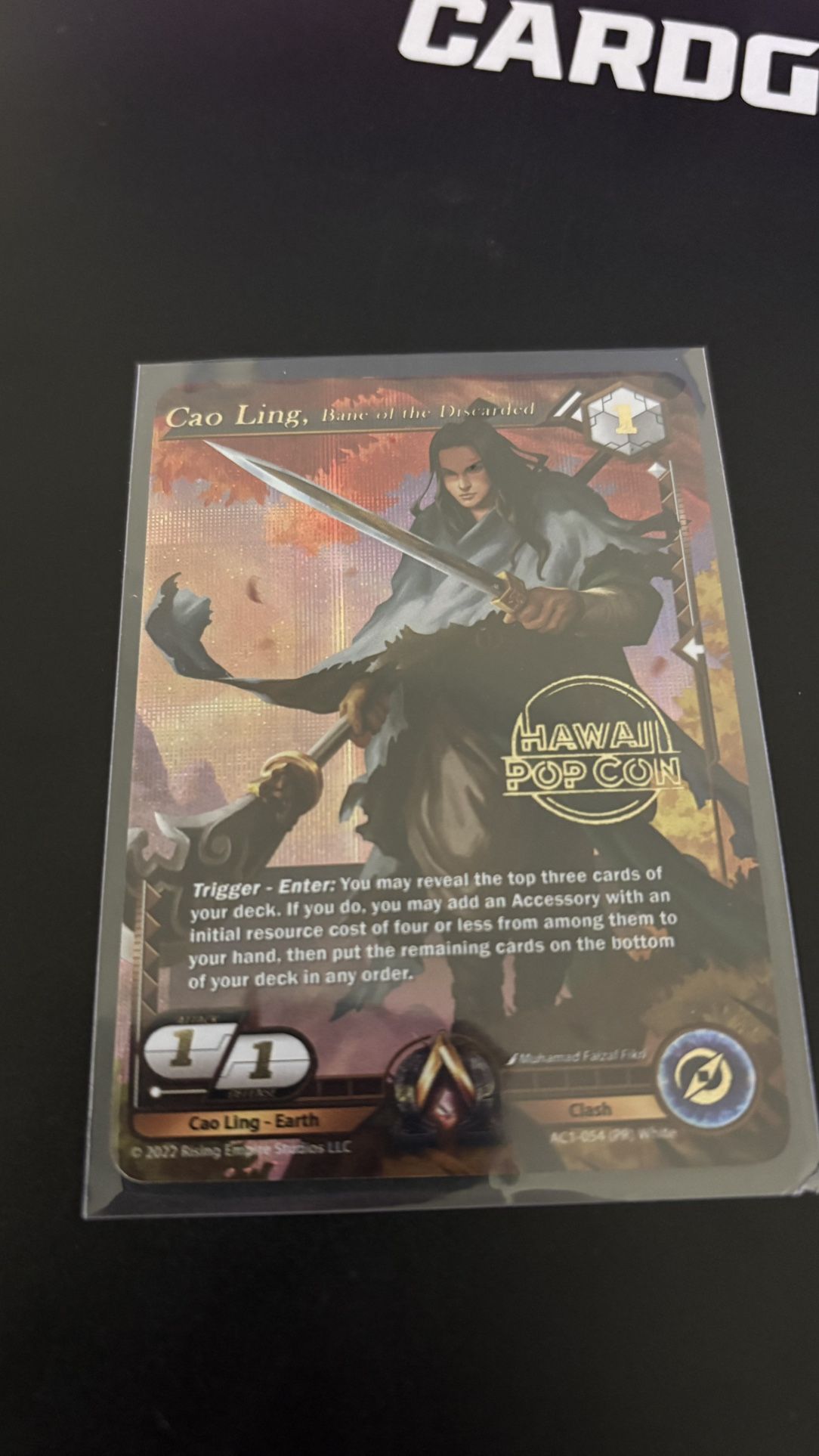 Cao Ling Hawaii Pop Con Exclusive Alpha Clash