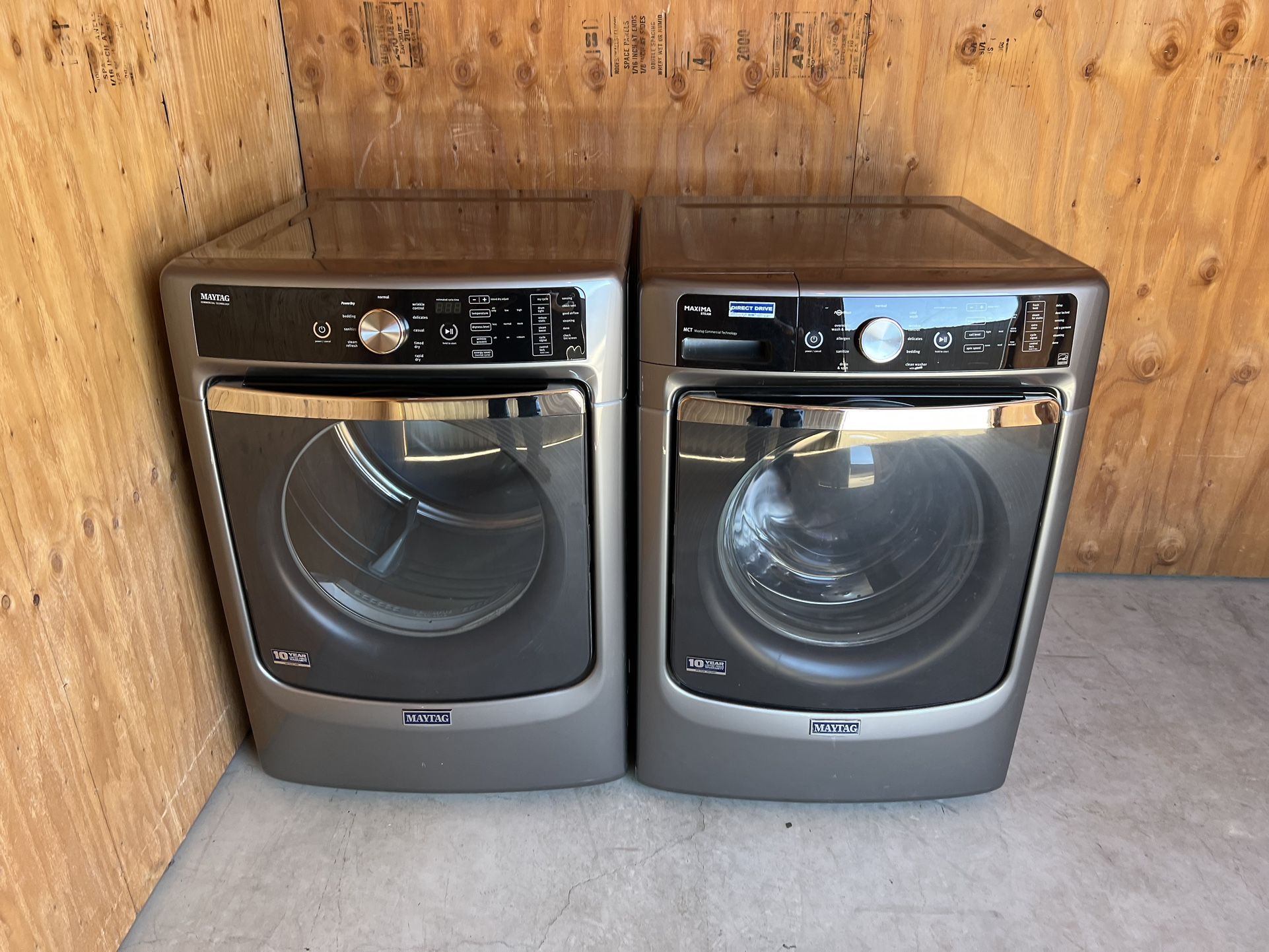 Maytag Washer And Gas Dryer Set