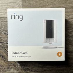 Ring Indoor Cam (2nd Gen) | latest generation, 2023 release | 1080p HD Video & Color Night Vision, Two-Way Talk, and Manual Audio & Video Privacy Cove
