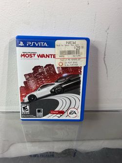 Need for Speed Most Wanted PS Vita Complete w/ Case & Game