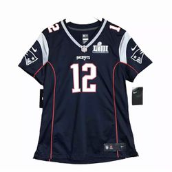 Nike New England Patriots Tom Brady Jersey Women’s Large On Field NFL