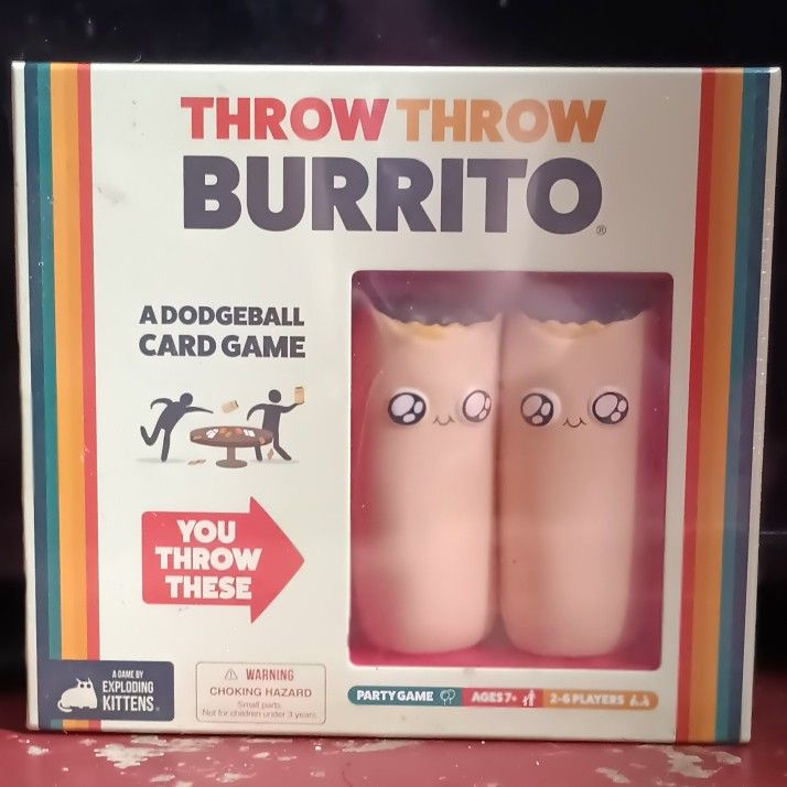 Throw Throw Burrito Dodgeball Card Game!