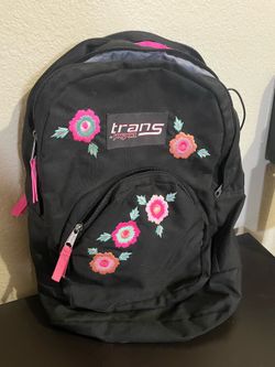 Flower Jansport backpack