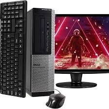 Dell Optiplex Business Computer With LCD 