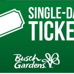 3busch Garden Tickets For Saturday  10/19