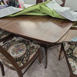 Antique Table and Chairs