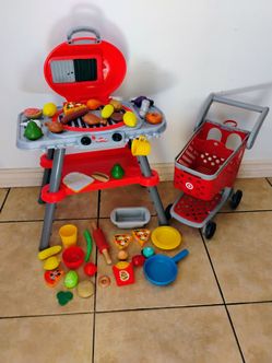 Kids toys BBQ...car shopping