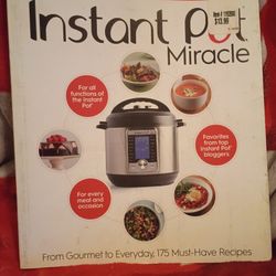 Instapot Miracle Cookbook