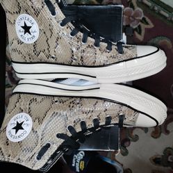 Converse Snakeskin "Chucks" Sz. 9.5W 7.5M