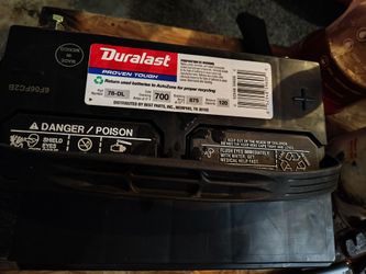 Duralast 78-DL Car Battery 700 CCA