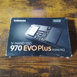Samsung 500 GB V-nand SSD 970 Evo Plus NVMem.2