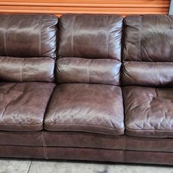 Leather Couch FREE DELIVERY 